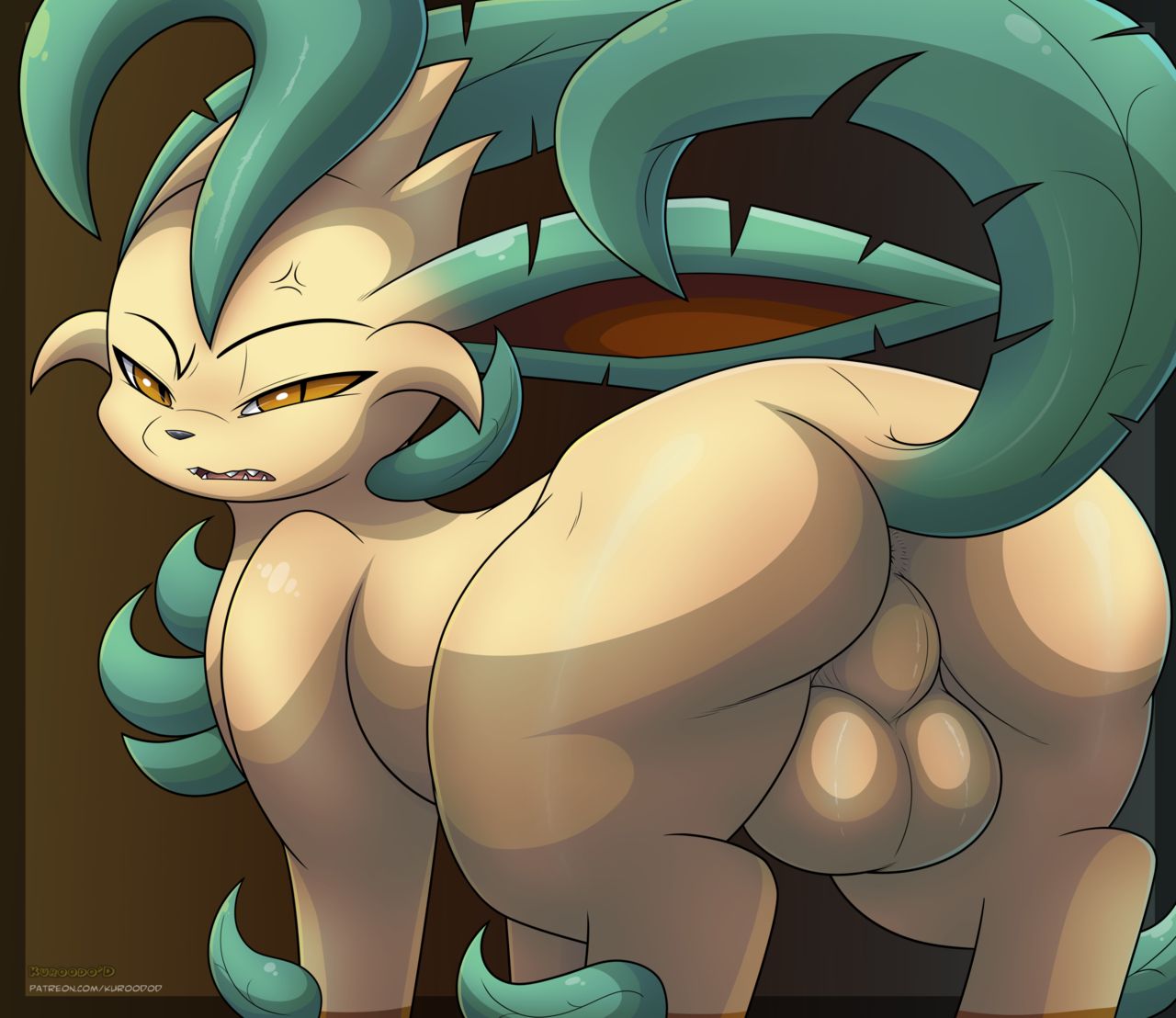 Mienshao. collar. furry. anal. sole male. flareon. removed. sole female. ab...